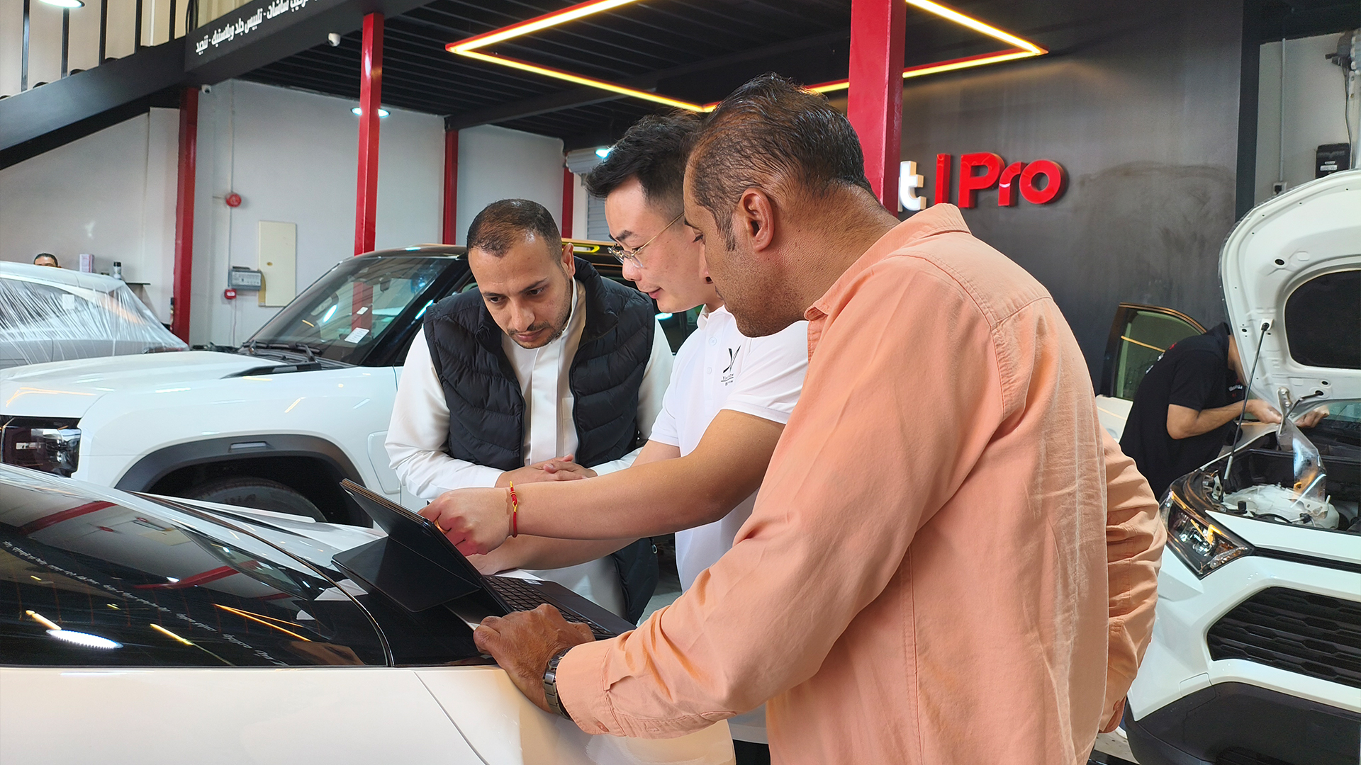 Capacitación y configuración en el sitio