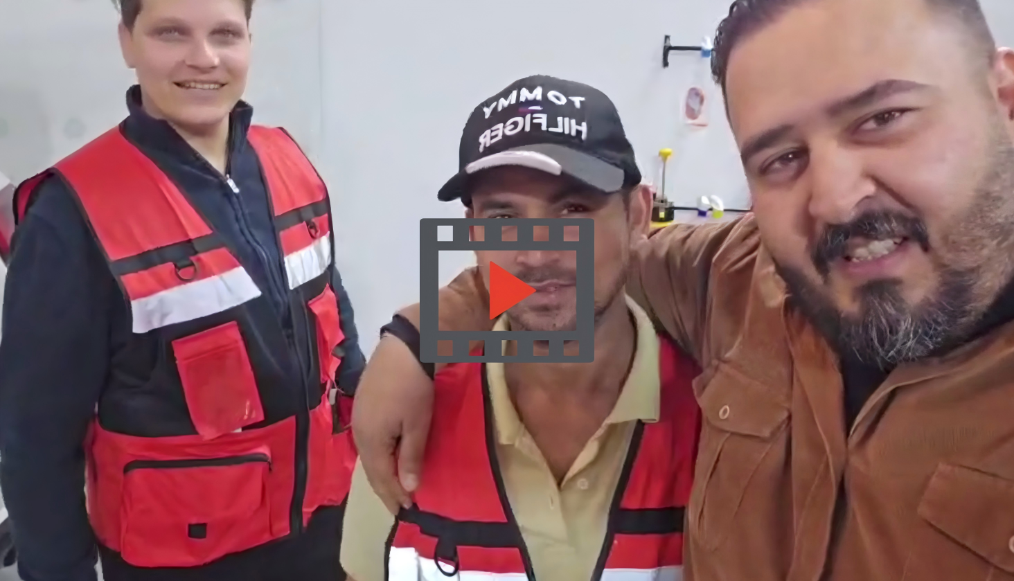 An Australian customer recorded a greeting video for Clara from the YINK team.