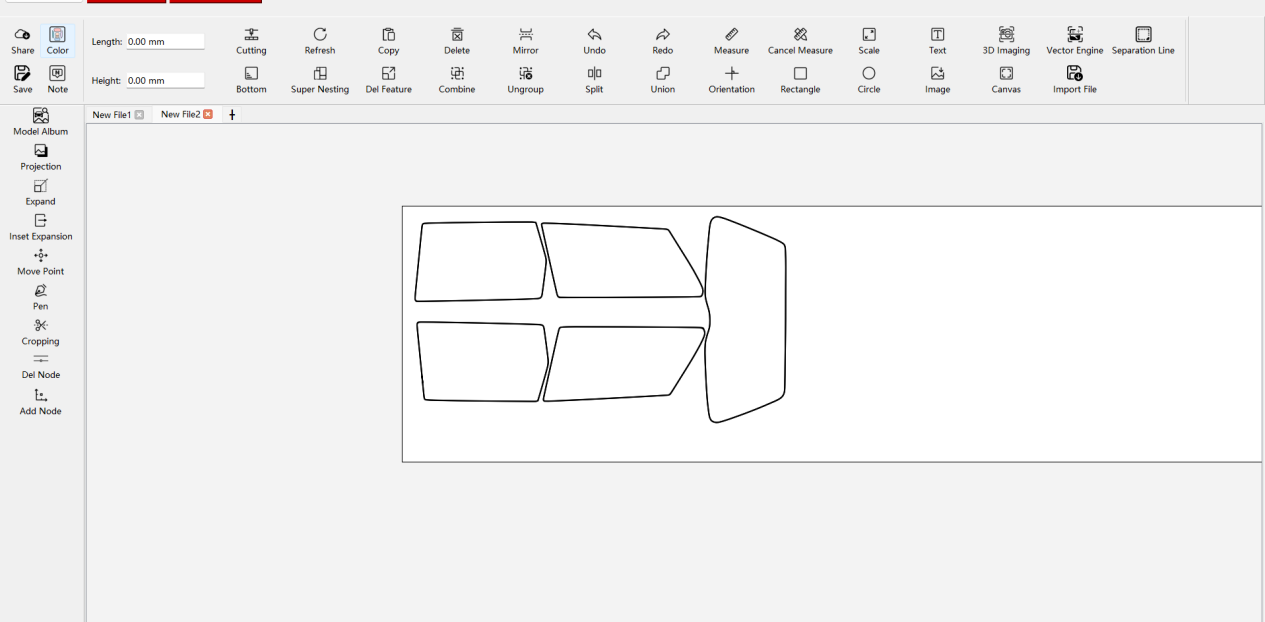 Vector Engine in yink software